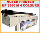 Vutek Printer up 3360 M 4 Colours